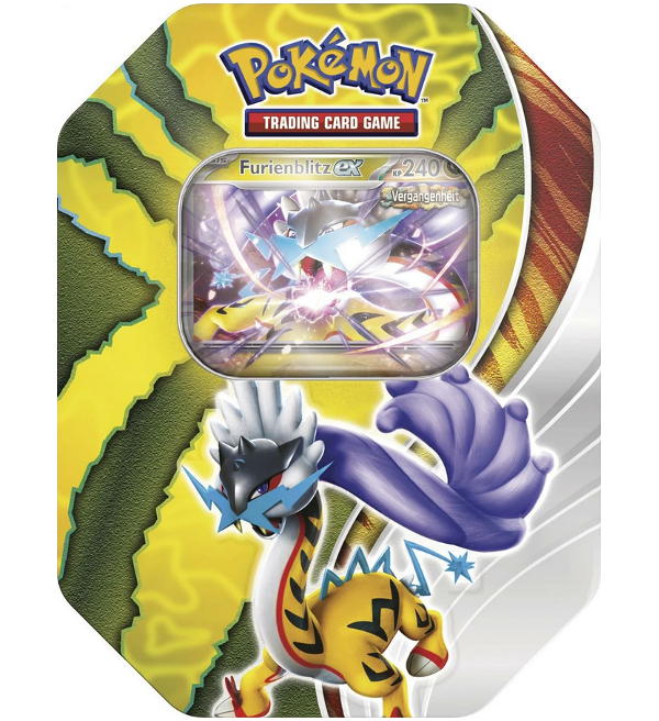 Pokemon TCG: Paradoxe Schicksale - Furienblitz ex Tin Box (2024) [DE]
