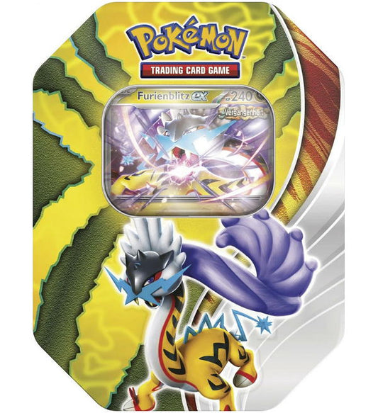 Pokemon TCG: Paradoxe Schicksale - Furienblitz ex Tin Box (2024) [DE]