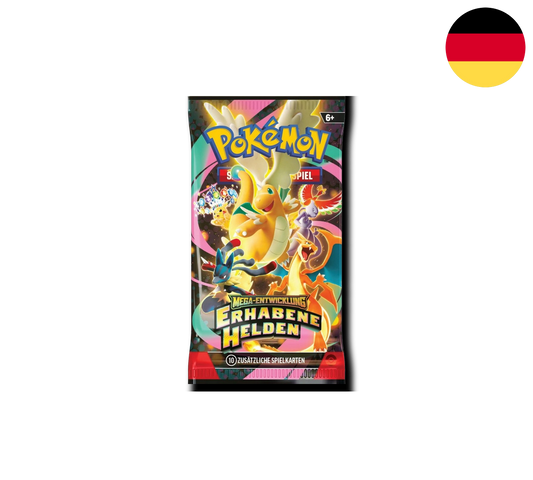 100x Pokemon TCG: Erhabene Helden - Booster [DE]