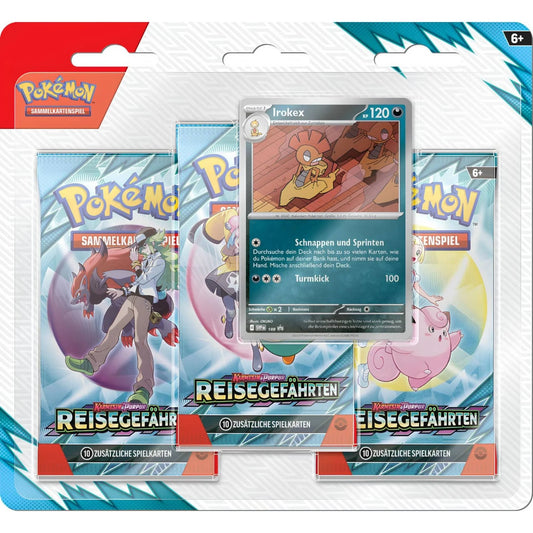 Pokemon TCG: Reisegefährten - 3-Pack Blister [DE]
