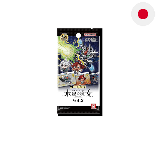 SD Gundam Cardass Bandai - The Witch from Mercury Vol. 2 - Booster [JAP]
