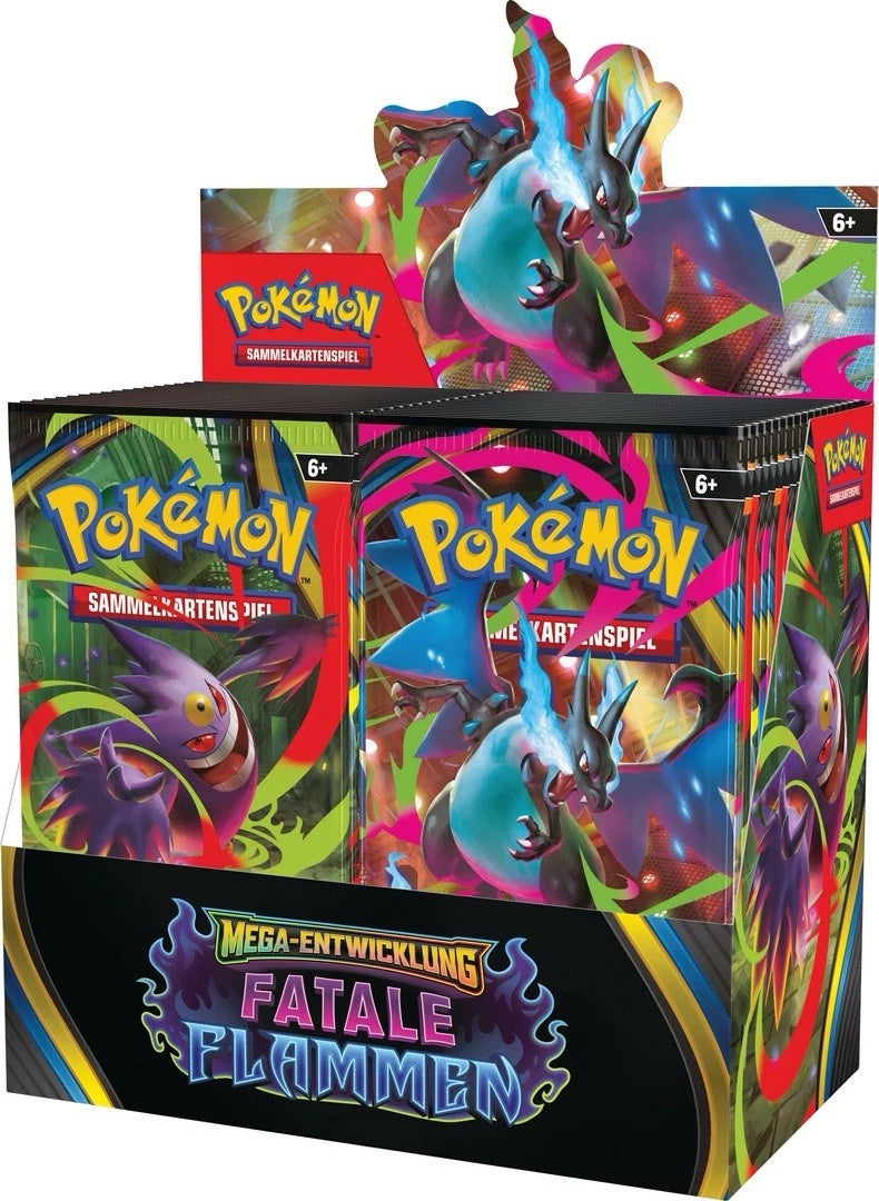 Pokemon TCG: Fatale Flammen - Display [DE]