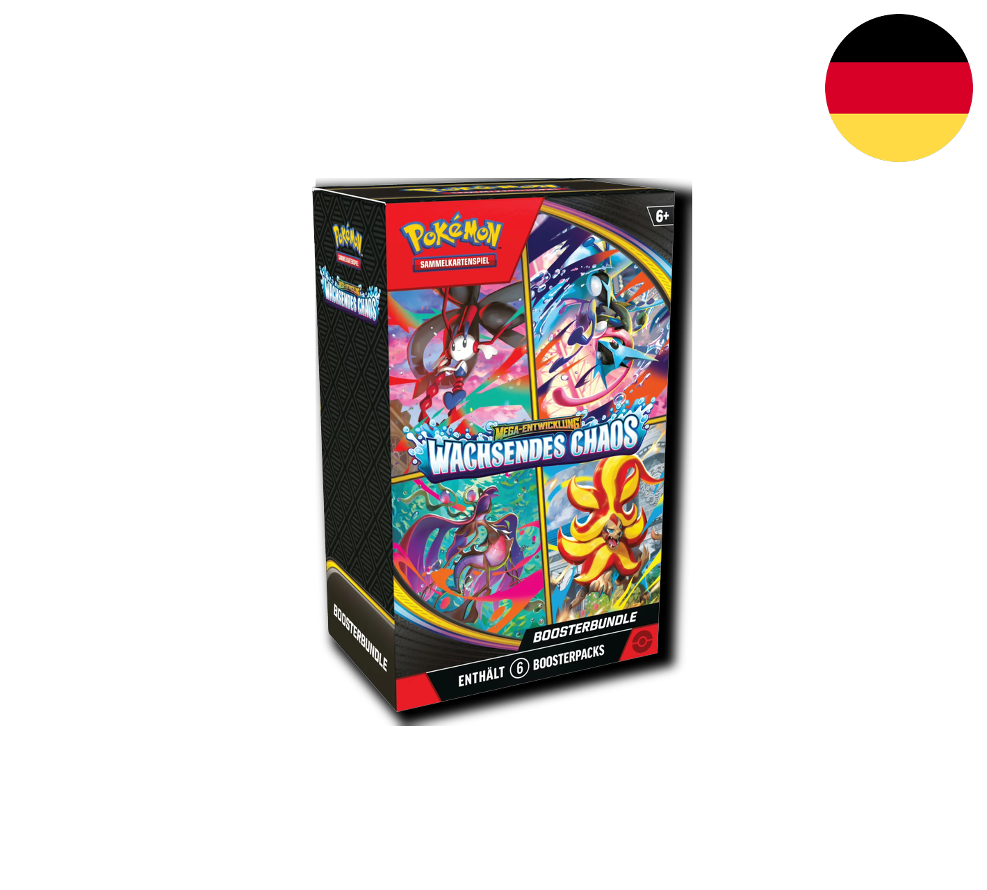 Pokemon TCG: Mega Entwicklung - Wachsendes Chaos - Booster Bundle [DE] (Preorder/Release Date: 22.05.2026)