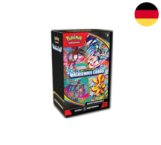 Pokemon TCG: Mega Entwicklung - Wachsendes Chaos - Booster Bundle [DE] (Preorder/Release Date: 22.05.2026)